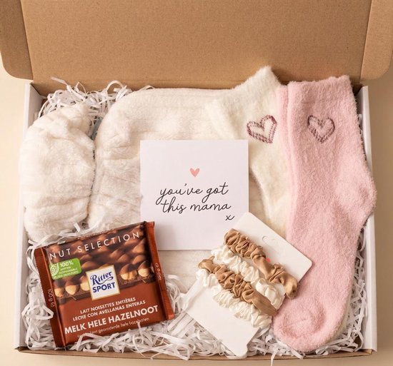 kraamcadeau mama - cadeau pakket - verwenpakket - 5 delig - kadoshop020 van Merkloos