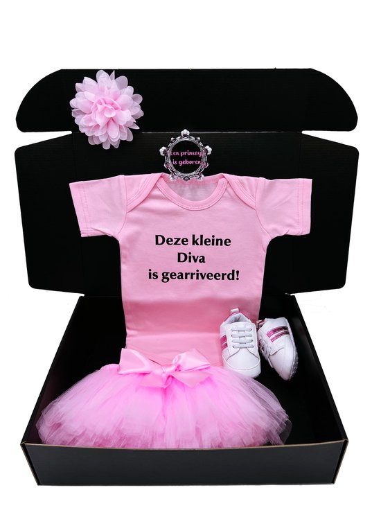 Kraamcadeau meisje - Diva gearriveerd - kan ook rechtstreeks worden verstuurd - babyshower van Smartphoto