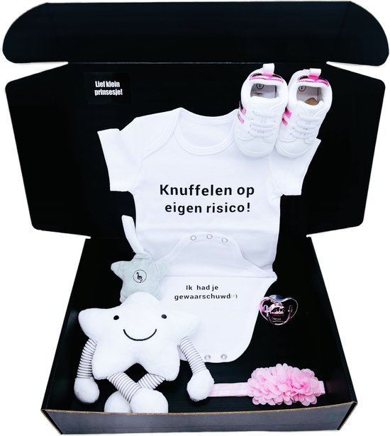 Kraamcadeau meisje met romper en muziekmobiel - kan ook rechtstreeks worden verstuurd van BamBam