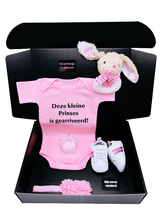 Kraamcadeau - prinses gearriveerd - kan ook rechtstreeks als cadeau worden verstuurd van Loveli