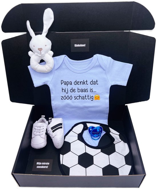 Kraamcadeau voor een jongen - groot kraamcadeau - luxe kraamkado - kan ook rechtstreeks als cadeau worden verstuurd - geboortegeschenk jongen - cadeau geboorte van Rabbits Fantasy Shop