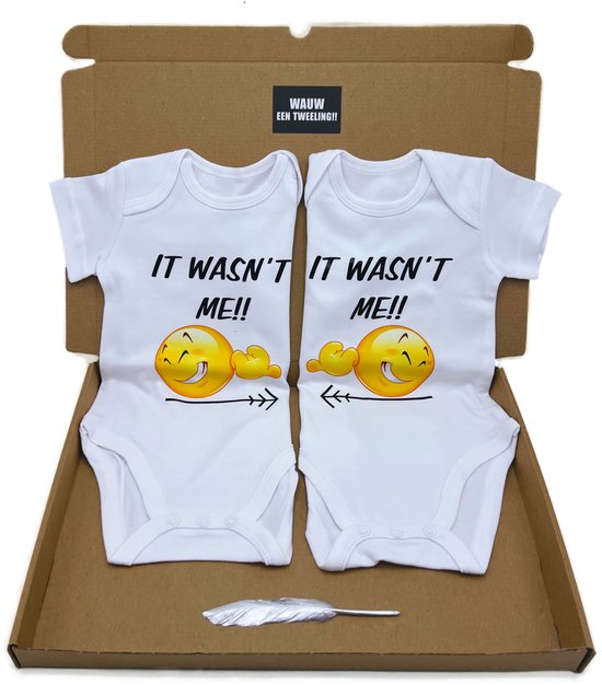 Kraamcadeau voor een tweeling, geboortecadeau tweeling - kan ook rechtstreeks worden verstuurd van Felicitas