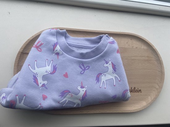 Kraamcadeauset unicorn van Merkloos