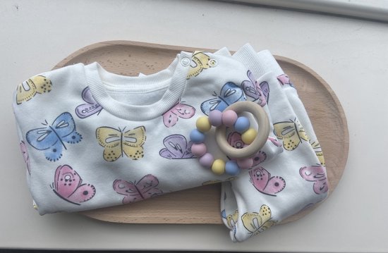 Kraamcadeauset vlinder van Merkloos