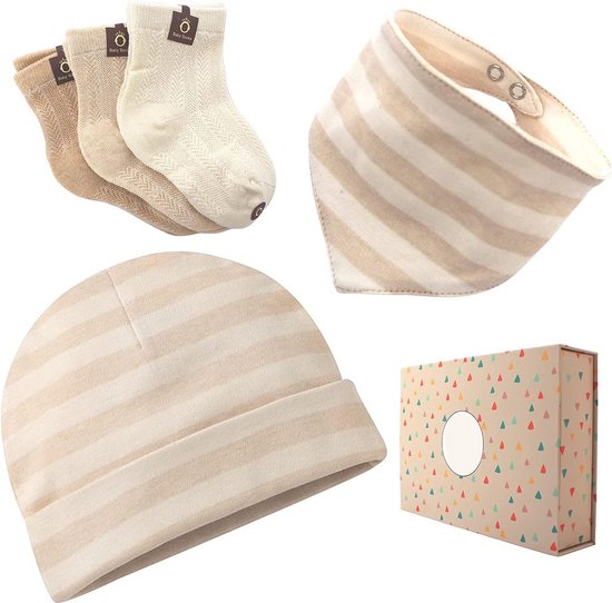Kraammand - Geboortemand - Kraamcadeau Meisje of Jongen - Bruin van Little Dutch