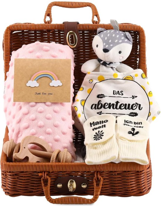 Kraammand - Geboortemand - Kraamcadeau Meisje of Jongen van Baby Nayan