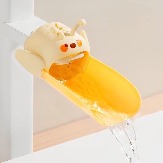 Kraanverlenger Geschikt voor kinderen, kraanaccessoire waarmee uw kind gemakkelijk zijn of haar handen in de wasbak kan wassen.