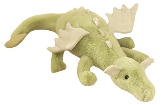 Kraftverdia Pluche Knuffel – 50 cm – Matcha Groen – Kawaii Draak Lichaamskussen – Grappig Decoratief Bedkussen – Schattig Dierenkussen van Merkloos