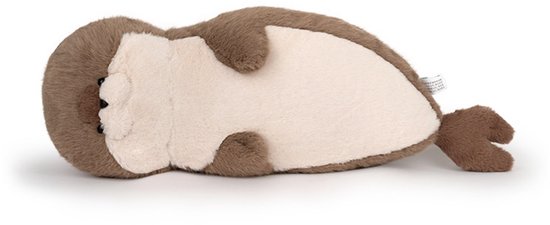 Kraftverdia Pluche Knuffel – 70 cm – Kawaii Liggende Zeehond – Zacht Lichaamskussen – Grappig Decoratief Bedkussen – Schattig Zeehondkussen – Bruin van Merkloos
