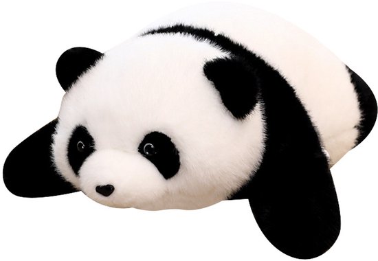 Kraftverdia Pluche Knuffel - Panda Knuffel - Panda Kussen - Baby Cadeau - Pluche - 50cm van Merkloos