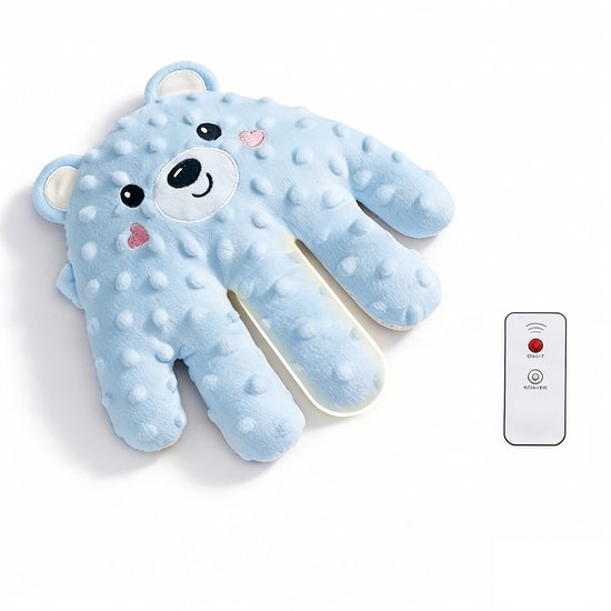 Kraftverdia Slaaphulp Baby – Oplaadbaar Elektrisch Handkussen – Soothing Palm voor Baby – Elektrisch Baby Handkussen – Anti-Schrik Kussen van Merkloos