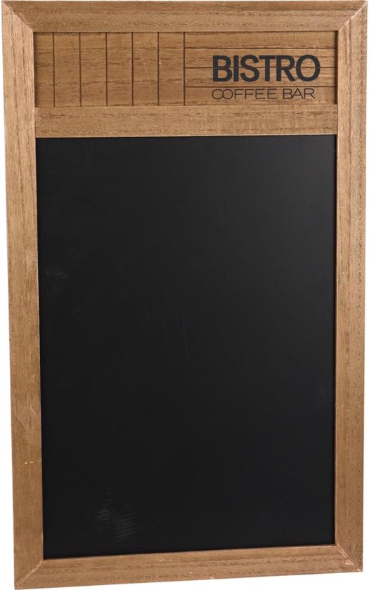 Krijtbord Bistro 34x0,8x55cm van PTMD