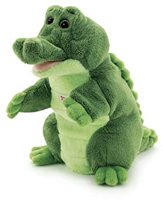 Krokodil Handpop: Schattige Pluche Puppets voor Kinderen, Perfect Cadeau voor Feestelijke Gelegenheden