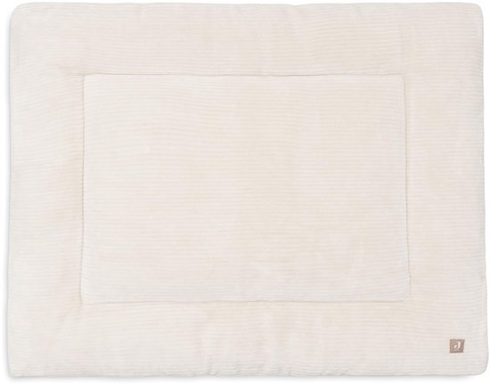 Kruipdeken voor baby's, Cloudy Rib, havermout, boxinzet, 75 x 95 cm, Oeko-Tex-gecertificeerd, speeldeken baby