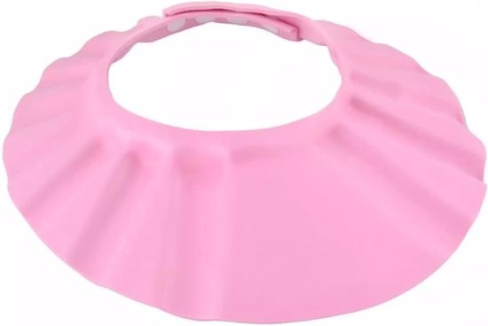 Kruzzel Kinderdouche kap - Veilig en Comfortabel Roze kapje van Kruzzel