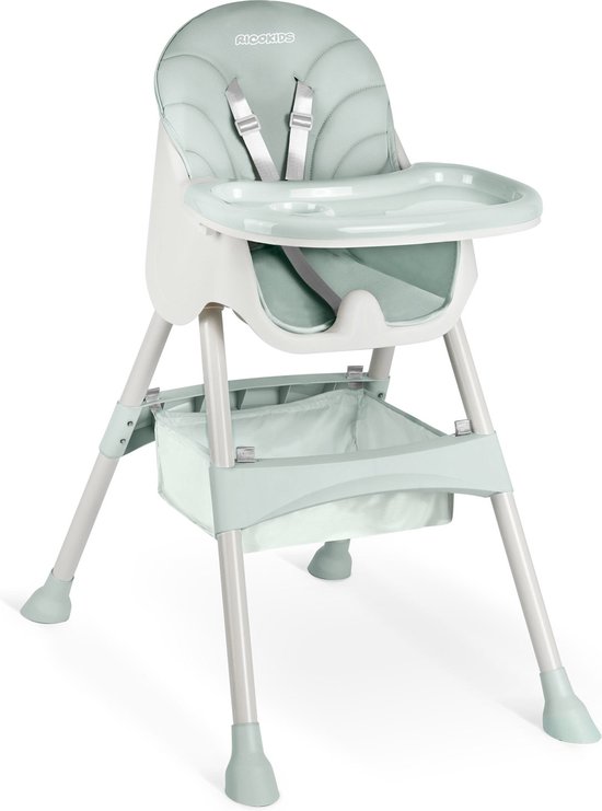 Krzesełko do karmienia RICOKIDS Milo Zielony van Merkloos