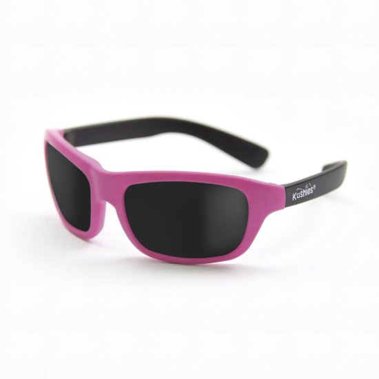 Kushies - Zonnebril - Beachtime - Baby - 0-2 jaar - Meisjes - UV380 bestendig - Roze van Kushies