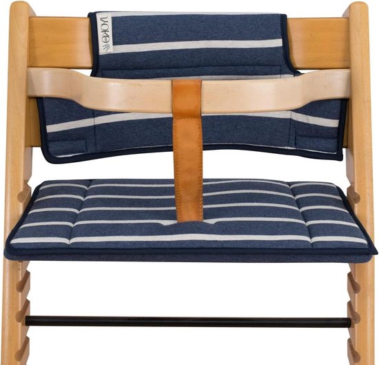 Kussen compatibel met Stokke Tripp Trapp (Sailor Stripes) voor kinderen - Zachte kussen van JYOKO van JYOKO