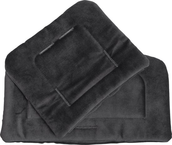 Kussenset Up! Velours Graphite van Woonexpress.