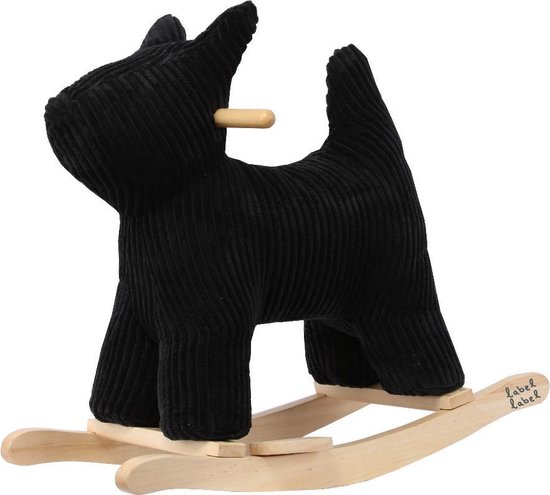 Label Label - Rocking Dog - Black van Label Label