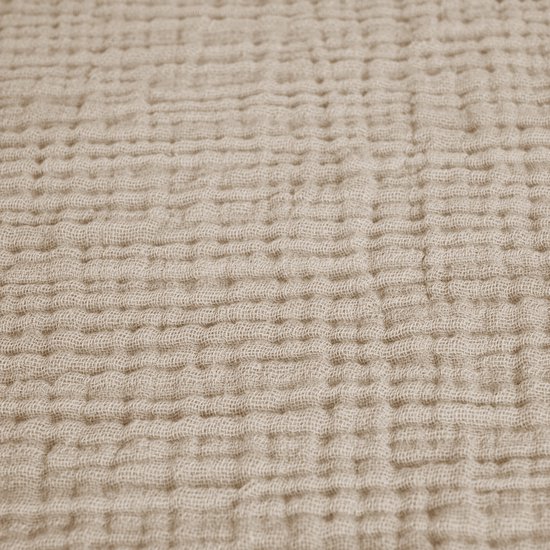 Laleni Hydrofiele Doeken - 100% Katoen - Mousseline - 70x70cm - Beige - Set van 20 van Laleni