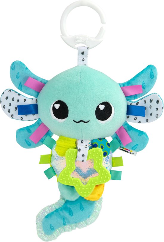 Lamaze Alise de Axolotl - Educatief babyspeelgoed - Spelen en ontdekken - Knuffel van Lamaze