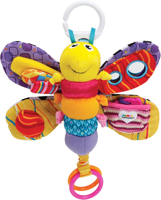 Lamaze Fifi de Vuurvlieg - Grijp- en bijtspeelgoed - Babyspeelgoed - Knuffel - Spelen en ontdekken van Merkloos