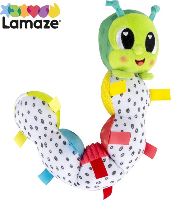 Lamaze Frutselrups - Educatief babyspeelgoed - Spelen en ontdekken - Knuffel van Lamaze