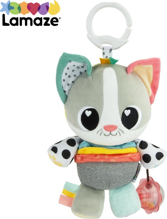Lamaze Millie de Kat - Educatief babyspeelgoed - Spelen en ontdekken - Knuffel van Lamaze