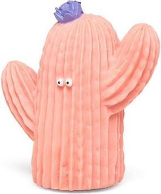 Lanco sensory rubberen bijtspeeltje - Cactus - roze van Lanco