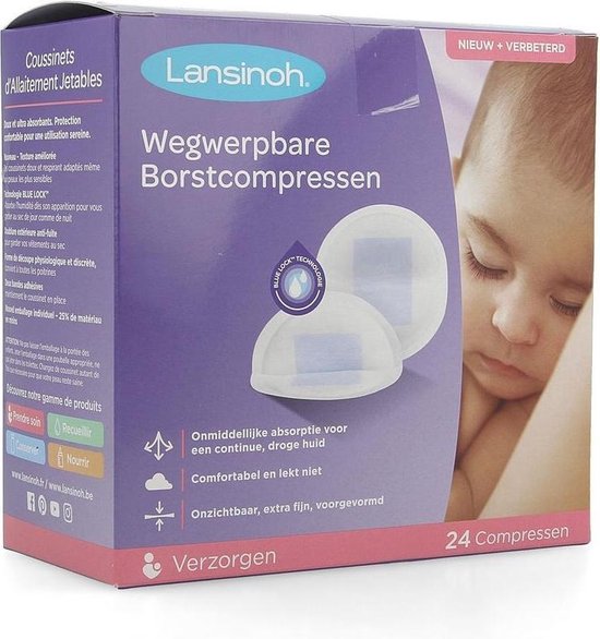 Lansinoh borstcompres 24 stuks van Lansinoh