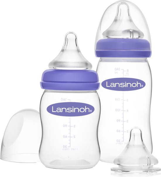 Lansinoh NaturalWave Spenen en Babyflesjes Starterset 76420 van Lansinoh