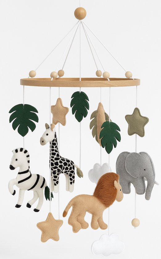 Larry's - Baby Mobiel - Boxmobiel - Wieg Mobiel - Safari van Larry's