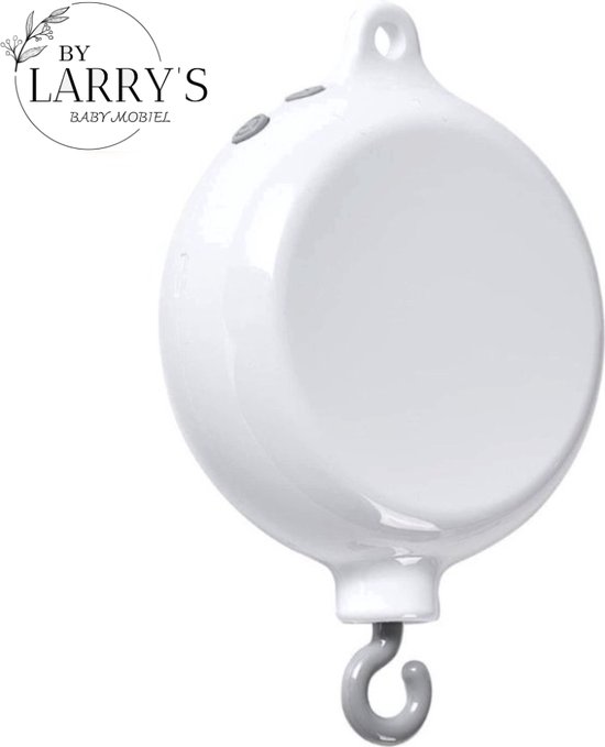 Larry's - Muziekmobiel Baby - Boxmobiel - Wit van Larry's