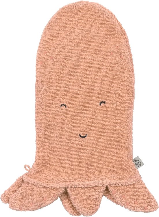 Lässig badhandschoen octopus - Terry badhandschoen voor baby's en jonge kinderen