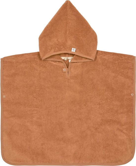 Lässig Badponcho Splash & Fun Terry GOTS caramel van LÄSSIG