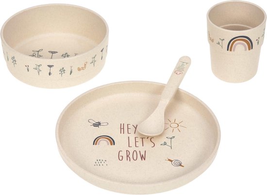 Lässig Kinderservies set - Garden Explorer van LÄSSIG