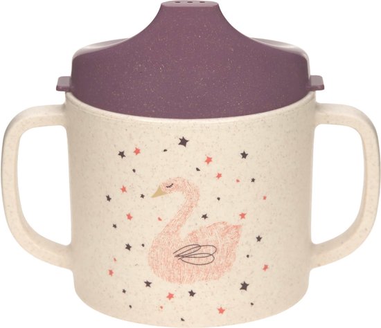 Lässig Sippy Cup PP/Cellulose - Little Water Swan van LÄSSIG