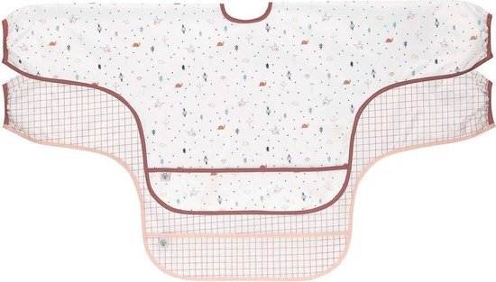 Lässig slabbetje lange mouw 2 stuks Garden Explorer girls 6 tot 24 maanden van LÄSSIG