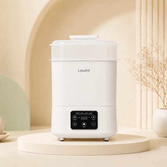 Lawini 4-in-1 Babyfles Sterilisator & Droger – Steriliseren, Drogen, Verwarmen & Bewaren