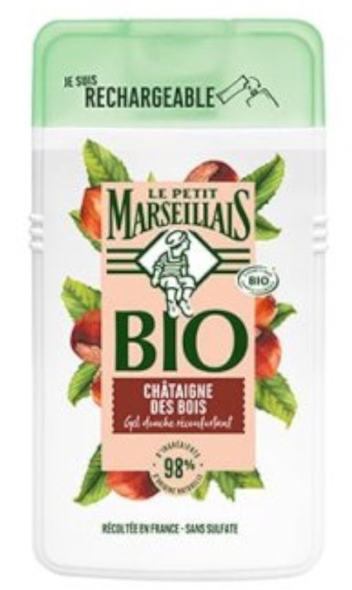 Le Petit Marseillais - Douchegel - Bio - Châtaigne Des Bois - 250ml