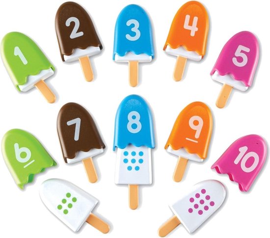 Learning Resources Smart Snacks Getallen Ijsjes 20-delig van Lea