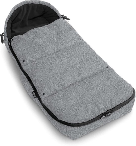 Leclerc Baby Comfortabele Universele Voetenzak Polar - Buggy/Kinderwagen - Grey Melange