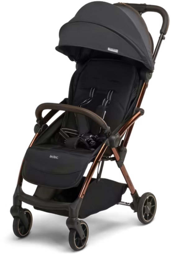 Leclerc Baby Influencer Buggy - Black Brown van Leclerc