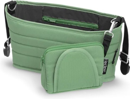 Leclerc Baby Organizer voor Kinderwagen en Buggy - Groen van Leclerc