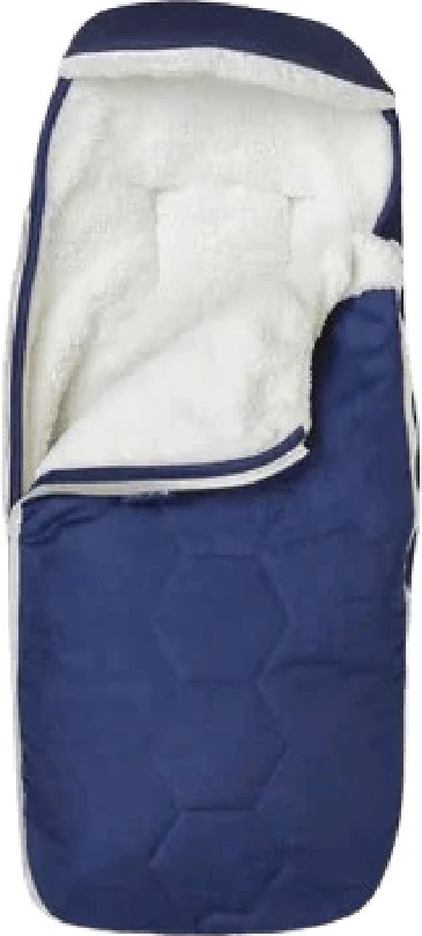 LECLERC - Hexagon voetenzak blauw van Leclerc