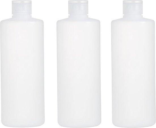 Lege hervulbare knijpfles 100 ml - transparant plastic - flip cap - perfect voor reizen - ShopVlot