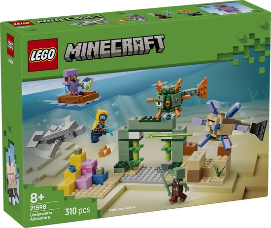 LEGO 21598 Minicraft - Onderwateravontuur van Lego.