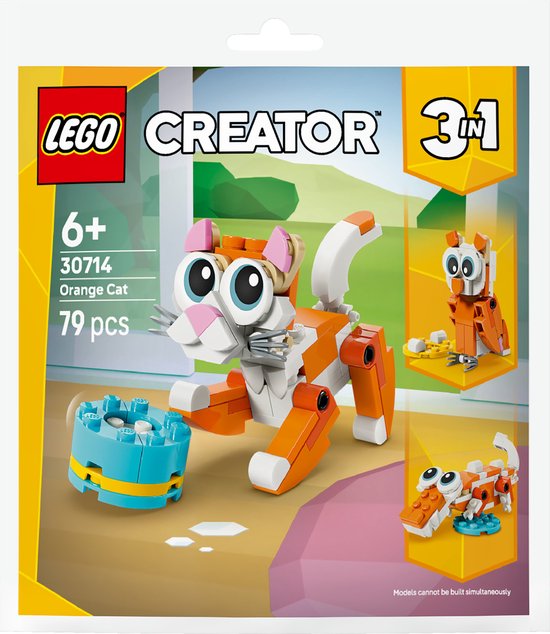 LEGO Creator 30714 - Oranje Kat (paperbag) van Merkloos
