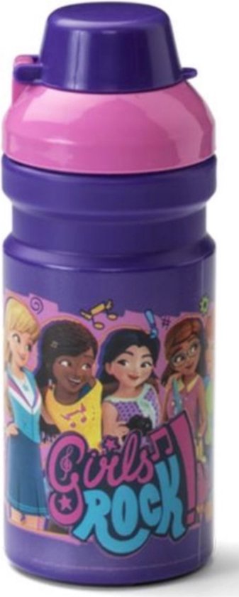 LEGO - Drinkbeker Friends 390 ml - Polypropyleen - Paars van LEGO
